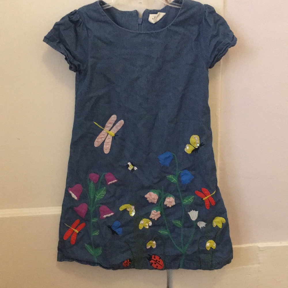 Mini-Biden dress with appliqué